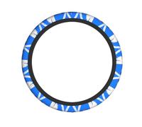 Housse de volant élastique YYHWHJDE Flying White Oie compatible avec la plupart des véhicules, y compris les berlines, SUV, VTT et camions