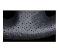 Housse de Volant en Cuir Artificiel Noir Souple, pour Grande, pour Punto, pour Bravo, pour Linea 2007 - 2019, pour Qubo, pour Doblo Housse de Volant
