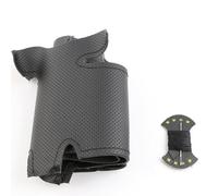 Housse de Volant en Cuir Noir Cousu Main pour Citroën Berlingo (2008-2016), Jumpy (2009-2016), pour Fiat Scudo (2010-2016), pour Toyota Proace (2013-2016)