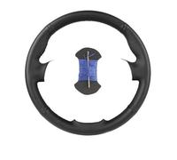 Housse de Volant en Cuir Noir Cousu Main, pour Transporter T4 2000-2002 et Santana 2004