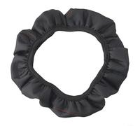 Housse de volant en cuir synthétique extensible - Design en fibre de carbone - Antidérapante - Universelle - Convient à la plupart des voitures - Prise en main confortable pour les longs trajets (C)