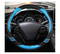 Housse de Volant en Fibre de Carbone pour Kia K3 2013, K2, Rio 2015-2016, Ceed et CEE d 2012-2017, Blanc (Bleu).