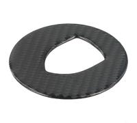 Housse de volant en fibre de carbone pour Porsche Macan, installation facile, prise en main améliorée, design ergonomique, look élégant, accessoires d'intérieur automobiles Caja Almacenamiento Coche