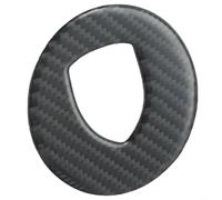 Housse de volant en fibre de carbone pour Porsche, Panamera, Cayenne, Macan 911 718, design ergonomique pour un contrôle stable et une amélioration de l'intérieur