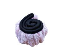 Housse de volant en peluche | Accessoires antidérapants élastiques et chauds pour l'intérieur de la voiture - Couvre-volant Décoration de voiture | Convient pour berlines, SUV et camions