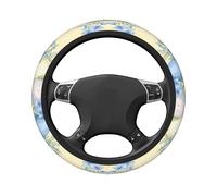 Housse de volant en polyester épais et antidérapant - Protection universelle pour volant, vin rouge, fromage, raisins, fruits