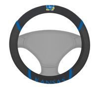 Housse de volant en polyester FANMATS 14906 NCAA University of Kansas Jayhawks 15""""x15""""