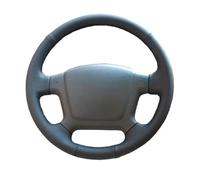 Housse de Volant Hand-Stitched Steering Cover Soft Artificial Leather Black Car Steering Wheel Cover for Kia for Cerato 2005-2012 Old for Kia for Ceed(Red Thread)