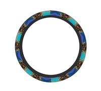 Housse de volant imprimée des îles des Caraïbes 38,1 cm - Élastique et extensible - Prise en main confortable