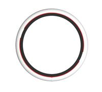 Housse de volant imprimée drapeau danois du Danemark, accessoire d'intérieur de voiture, facile à installer et convient à la plupart des modèles de voiture.