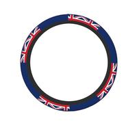 Housse de volant imprimée drapeau des îles Turques et Caïques - 38,1 cm - Élastique - Prise en main confortable