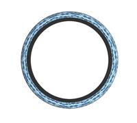 Housse de volant imprimée Waves Lapping at The Rocks, élastique pour s'adapter à la plupart des modèles de voiture, garniture intérieure de voiture.