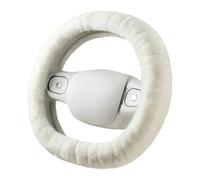 Housse de volant - Poignée automobile douce, accessoire de voiture chaud et confortable, protection de tableau de bord en peluche, amélioration intérieure antidérapante, confort par temps froid, équip