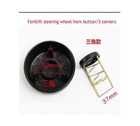 Housse de volant pour chariot élévateur, bouton de klaxon 2-3,5 T, housse de klaxon universelle, 3 piliers