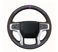 Housse de Volant pour Chevrolet Blazer 2019-2022 Housse de Volant de Voiture Protecteur de Volant,Black Line