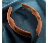 Housse de Volant pour Fiat Idea 350 2004-2012, Couvre-Directions, Fourrure Douce et Chaude,Brown