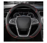 Housse De Volant pour Ford pour Fiesta 2000-2020 Accessoires Automobiles Housse Volant(Red D Shape)