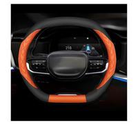 Housse de Volant pour Jeep Wagoneer S 2024-2025 - Décoration intérieure chaleureuse (Double D Orange)