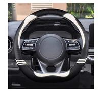 Housse De Volant Pour Kia Pour Stinger Pour Soul 2018-2024 Pour Picanto Pour X-line Pour Morning 2021 Couvre Volant Voiture(WHITE)