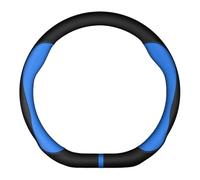 Housse de Volant pour Mercedes-Benz AMG 38 cm, Compatible avec Les modèles AC, CLA, E, GLA, GLC, GLE SB et CLS. Décoration intérieure chaleureuse (Bleu D).