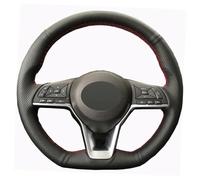 Housse de Volant pour Nissan Altima 2018-2021 Housse de Volant de Voiture Protecteur de Volant,Red Line