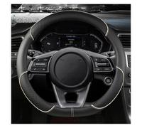 Housse de Volant pour Opel Corsa Insignia Astra Antara, Couvre Volant en Cuir Microfibre Respirant, Antidérapant et Ajustable Protection de Volant,C-D