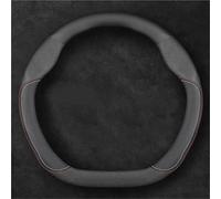 Housse de Volant pour Polestar 1 2 3 4 5 2023 2024 2025 en Cuir suédé Microfibre antidérapant et Respirant (D Leather Suede 1)