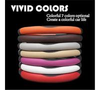 Housse de Volant pour Renault Escape Captur Talisman Laguna Coupe, Couvre Volant en Cuir Microfibre Respirant, Antidérapant et Ajustable Protection de Volant,A