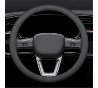 Housse de Volant pour Seat pour Exeo pour pour St 2008-2013 Housse de Protection Volant en Cuir Voiture antidérapante Respirante(Style1)