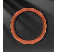 Housse de Volant pour VW ID. Buzz, Housse de Volant en Daim, Respirante, Absorbant la Transpiration et Résistante à l'usure,O-Orange 1