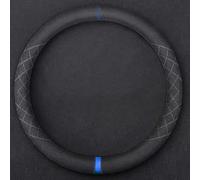 Housse de Volant Respirante Ixion pour Ford Ecosport F250 F350 F450 F100 F150 F250 Fiesta Focus Fusion. Accessoire de Voiture. Protection de Volant intérieure. Modèle Rond Type C (Roundtype/A).