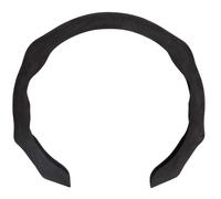 Housse de volant sport en microfibre Over-Grip, universelle - Noir