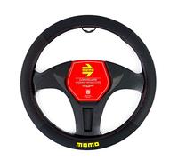 momo HOUSSE DE VOLANT UNIVERSEL CARBON NOIR ET ROUGE
