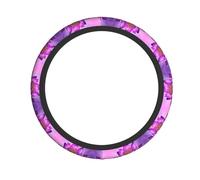 Housse de volant violet Lotus 38,1 cm Housse de protection universelle, douce, respirante et durable, accessoires de voiture de sport