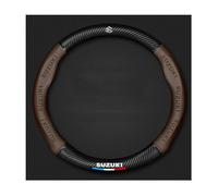 Housse de Volant Voiture pour Suzuki Liana 2001-2007, Couvre Volant Antidérapant Respirant Protection Intérieur Auto Accessoires Confort Durable Grip,B