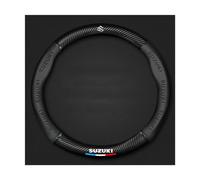 Housse de Volant Voiture pour Suzuki SX4 S Cross 2013-2025, Couvre Volant Antidérapant Respirant Protection Intérieur Auto Accessoires Confort Durable Grip,A