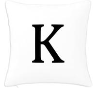 Housse Décorative Lettre K Cache-Coussin Mignons Housse De Coussin Luxe Taies d'oreiller pour Voiture À La Maison Canapé 45X45cm