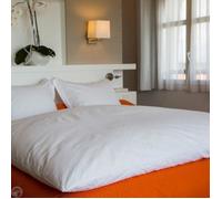 Housse d'édredon - CASTEX COUETTES NATURELLES - 160x170 cm - Coton jacquard - Lavable en machine - Élégance chic