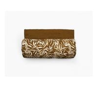 Housse d'édredon lin lavé - Vanuatu - 80 x 200 cm - Marron