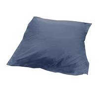 Housse d'édredon uni 140x150 cm 100% Coton Alto Bleu Jean