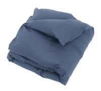 Housse d'édredon uni 140x150 cm coton ALTO bleu Jean
