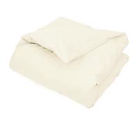 Housse d'édredon uni 140x150 cm coton ALTO Crème