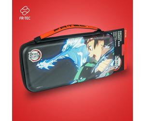 Housse - Demon Slayer - Accessoire - Compatible Nintendo Switch - Sac de transport - Noir