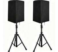 Housse D'enceinte pour HK Audio PR:O 10 XD 2013-2020 | Tissu souple qui suit le contour des enceintes; ouverture basse réglable pour l’accès; pour répétitions et rangement audio