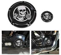 Housse Derby en aluminium pour motocyclette Harley Davidson Dyna Touring modèles Road King Electra Glide Dyna FLHX FXST 1999-2019