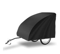 Housse deremorque de vélo imperméable, Garage pliable pour remorque de vélo, Housseuniverselle pour remorque, housse imperméable 420D (140 x 88 x 92 cm