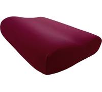 Housse Destiné À Tempur Shape S, M Et L Oreiller, 50 X 31 Cm, Taie D'oreiller En Jersey Doux Pour Oreiller Cervical, 100% Coton, Blanc