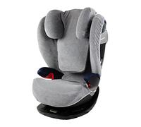 Housse d'été universelle grise compatible avec Cybex Pallas S-fix Pallas M-Fix Solution S-fix Solution M-fix Solution Sifix (Solution S S2 M Fix Sifix)