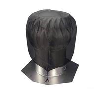 Housse d'évent de toit pour évents de turbine en tissu Oxford 420D robuste étanche à l'eau et à la poussière compatible avec les ventilateurs de 31 x 45 cm