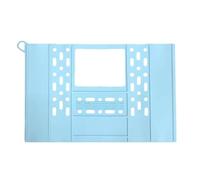 Housse d'évier de salle de bain en silicone pour économiser de l'espace - Organiseur de maquillage pour comptoir - Petite salle de bain - Accessoires indispensables pour évier - Tapis d'évacuation